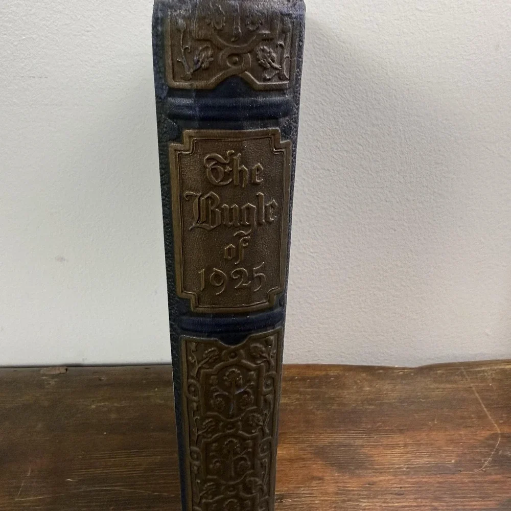 Vintage 1925 Bugle Virginia Polytechnic Institute Yearbook VPI Blacksburg HC
